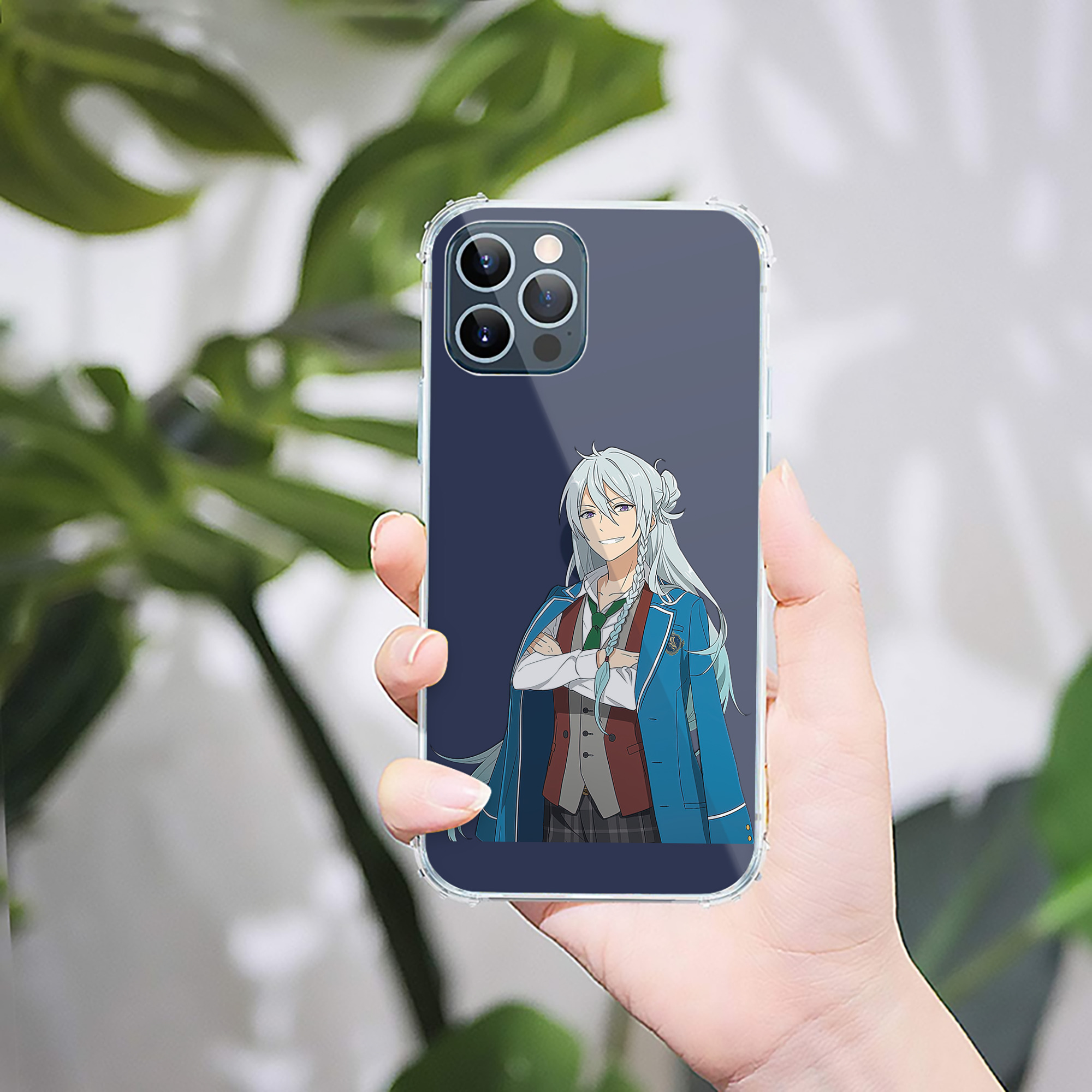 （画像用） あんさんぶるスターズ! Ensemble Stars 【iPhone 12シリーズ対応】透明スマホケース（クリアソフトケース）